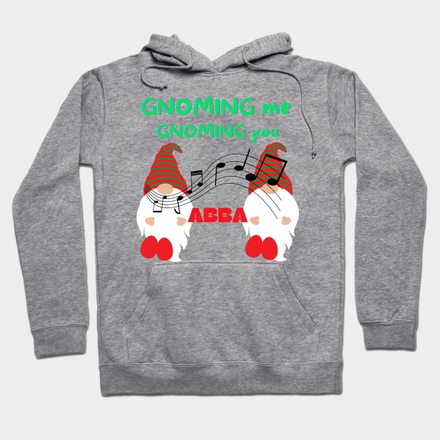 fun Christmas gnome tshirt Hoodie by Love My..